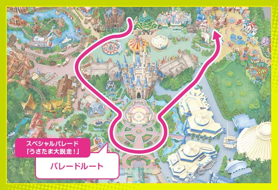 ディズニーイースター うさたま大脱走19とは 時間は フロート 出演キャラクターも一挙紹介 Disney Life Fun